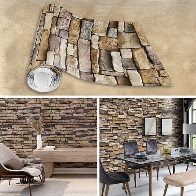 Pannello da Parete Adesivo 3D Effetto Mattone | WALLCORWRAP