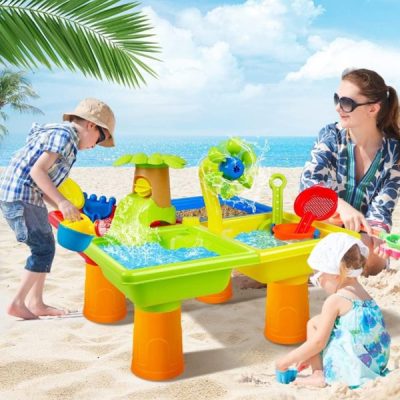 Tavolo da gioco per bambini per la spiaggia | SANDLANDIA
