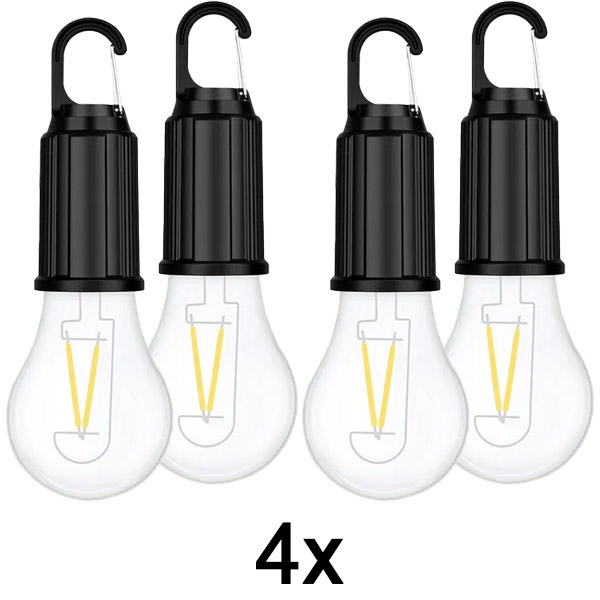 2x Lampadine Ricaricabili Wireless (Set da 2, fino a 8 ore) | LUMINKA