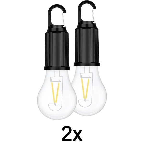 1x Lampadine Ricaricabili Wireless (Set da 2, fino a 8 ore) | LUMINKA