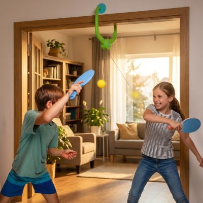 Gioco da tennis da interno per stipite della porta | PINGPLAY